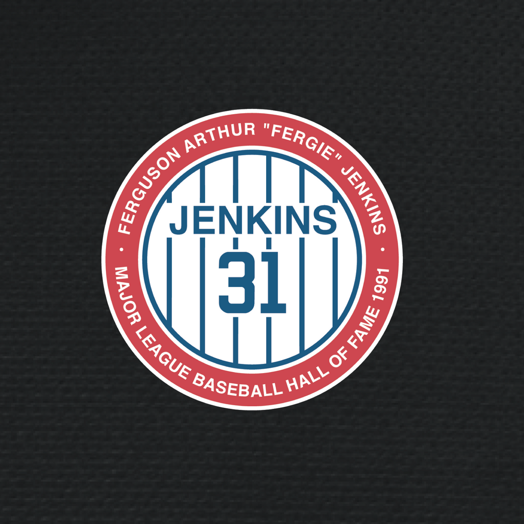 MLB HALL OF FAME PATCH 31 X TRAVIS MATTHEW (BLACK)