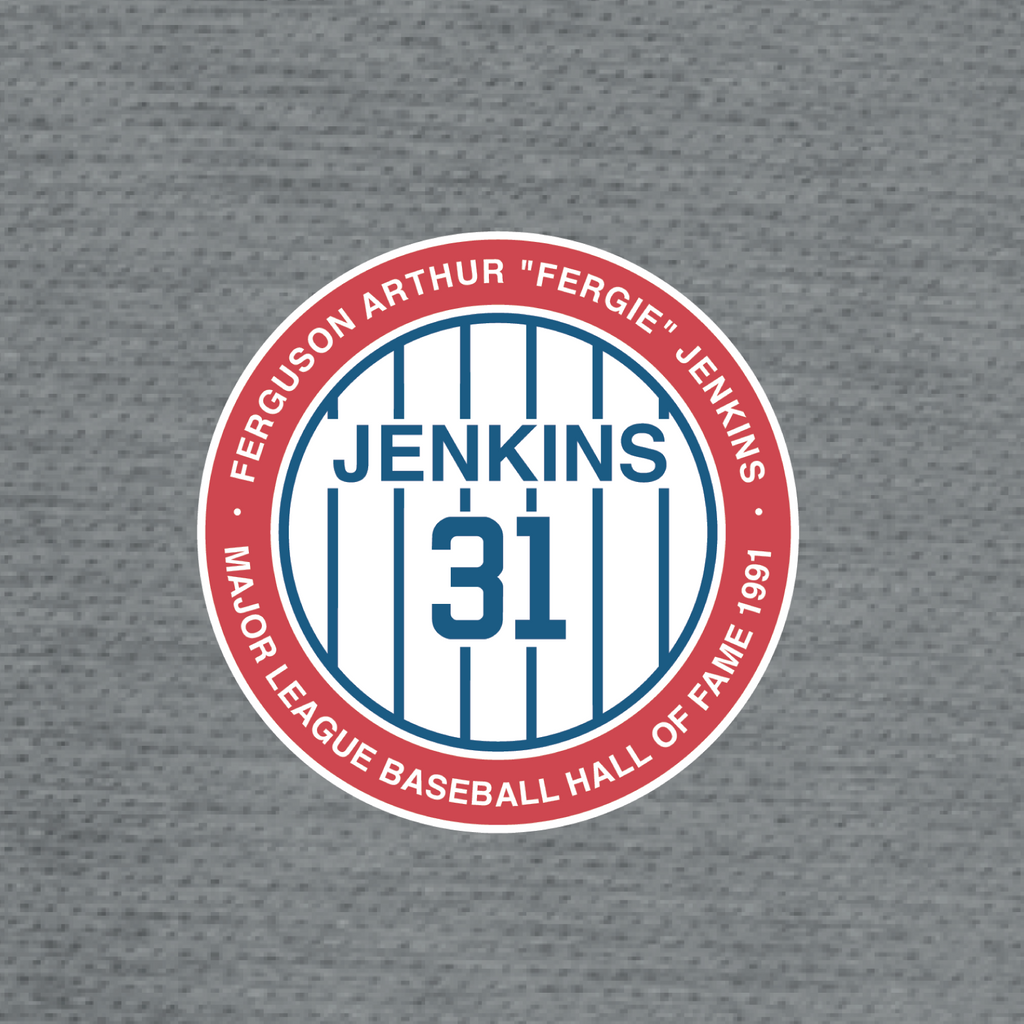 MLB HALL OF FAME PATCH 31 X TRAVIS MATTHEW (GRAY)