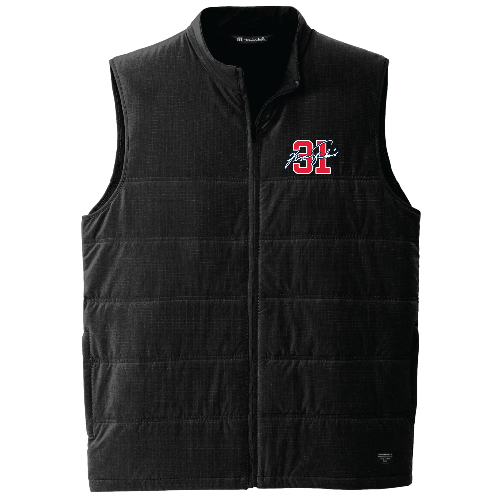 31 SIGNATURE VEST x TRAVIS MATTHEW (BLACK)