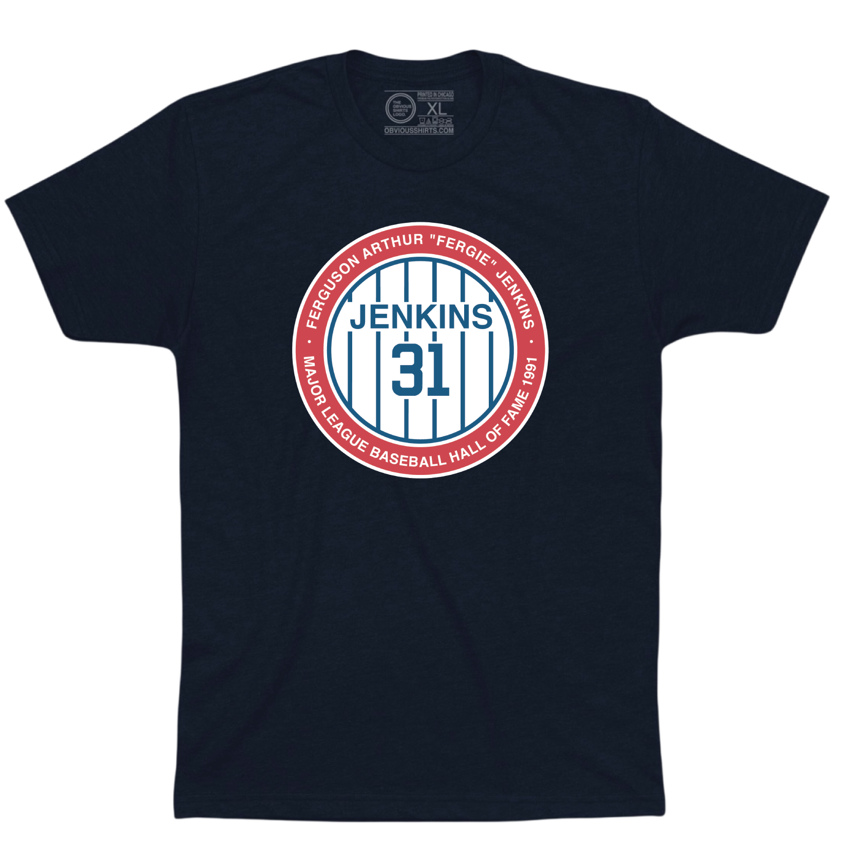 MLB HALL OF FAME TEE (NAVY)