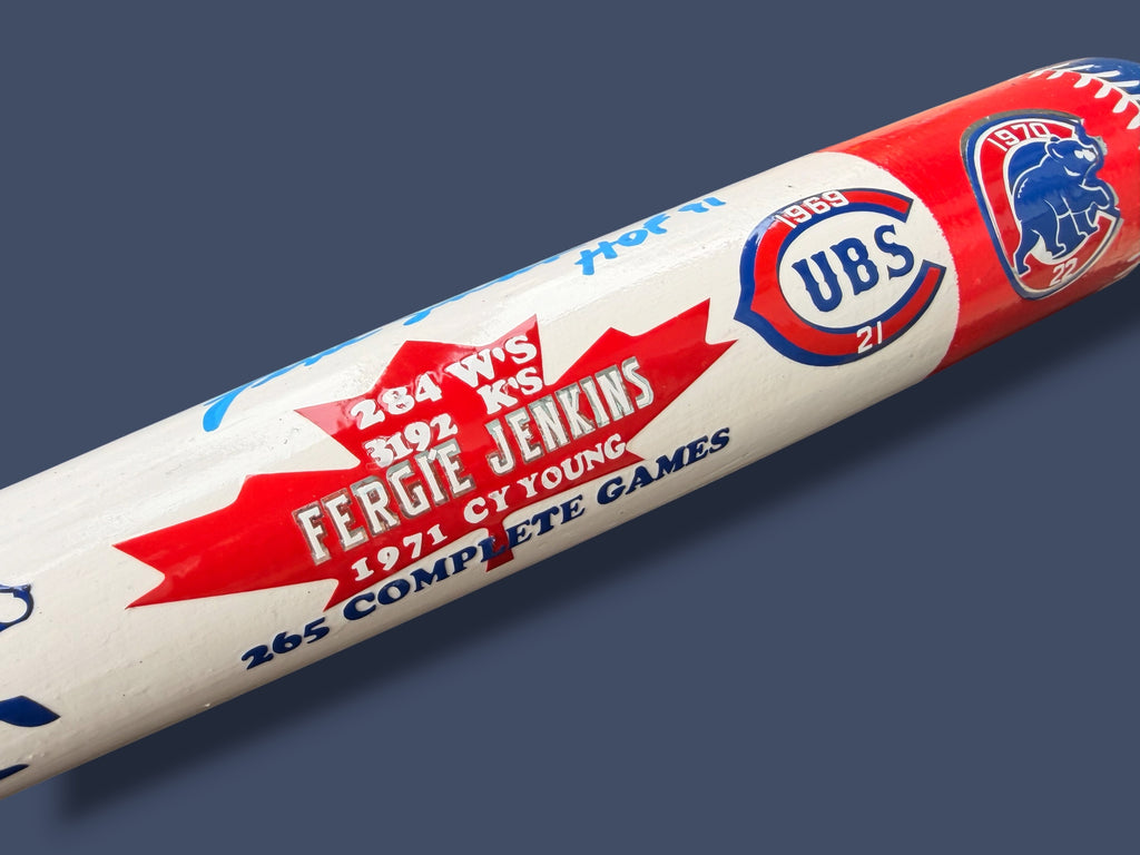 AUTOGRAPHED NOVELTY STAT BAT (NUMBERED TO 31)